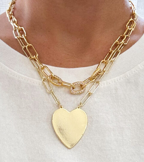 Heart Of Gold Necklace