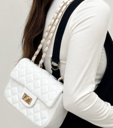 Coco Crossbody Bag | White