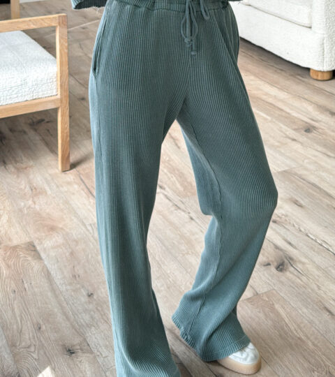 Alta Wide-Leg Lounge Pants | Sage