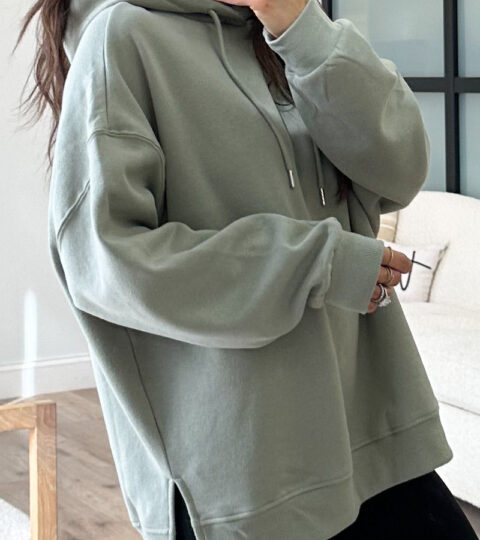 Hibernate Oversized Hoodie | Sage | +Plus Available