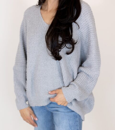 Layne Buttery Sweater | Grey | +Plus Available