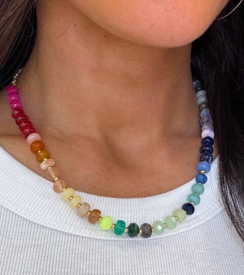 Hues Of Color Necklace