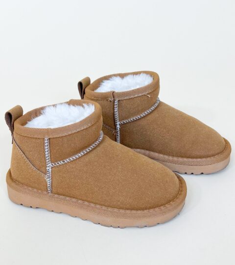 Tots Shortie Boots | Chestnut | Tiny Talulah