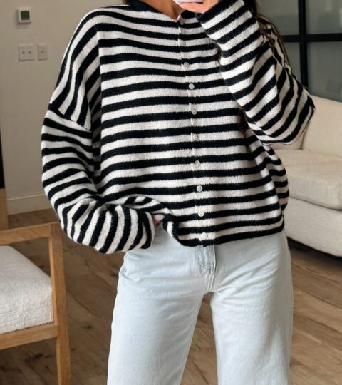 Isla Stripe Cardigan