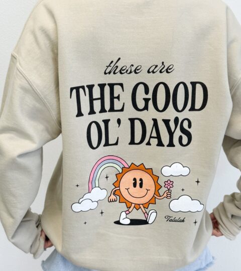 The Good Ol’ Days Graphic Sweatshirt | +Plus  Available | PRE-ORDER